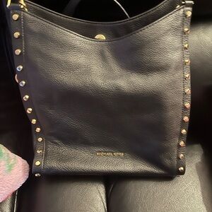 Michael Kors Black Studded Women's Bag